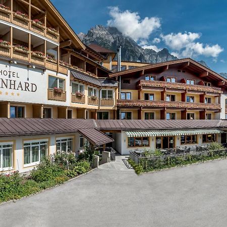 Hotel Leonhard Leogang Esterno foto
