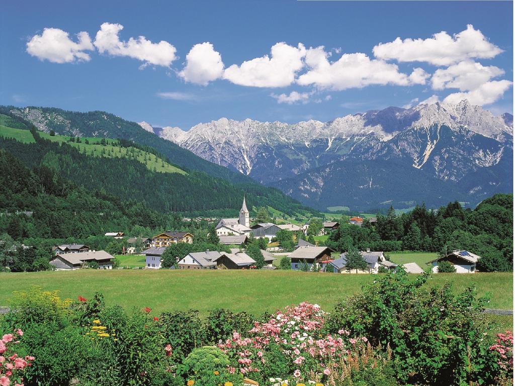 Hotel Leonhard Leogang Esterno foto